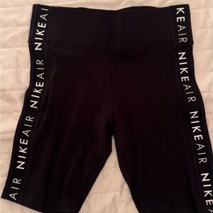 Nike Black Bike Shorts with Side Branding